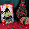 2 Rolls 2 Colors Christmas Snowflake Felt Lace Trim OCOR-PH0003-94-5