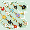 10 Sets Alloy Enamel Charms FIND-PH0020-73-4