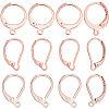 60Pcs 3 Styles 304 Stainless Steel Leverback Earring Findings STAS-BBC0008-30A-1