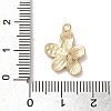 Flower Alloy Enamel Pendants ENAM-A007-02KCG-01-3