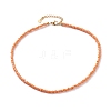 Round Glass Seed Beaded Necklaces NJEW-JN03207-3