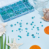 1200Pcs 12 Styles Synthetic Turquoise Beads Sets TURQ-PA0001-01A-4