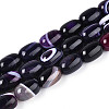 Natural Agate Beads Strands G-N356-02A-08-2