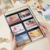 3-Tier Rectangle Wall Mounted Acrylic Baseball Card Display Cases with Magnetic Lid ODIS-WH0331-19B-4