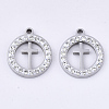 201 Stainless Steel Pendants STAS-N091-19P-1