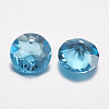 Faceted Glass Rhinestone Charms RGLA-F051-10mm-202-2