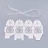 Love Heart Party Wedding Hollow Gifts Candy Boxes CON-WH0021-B02-3