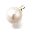 ABS Plastic Imitation Pearl Pendants FIND-H052-01G-01G-2