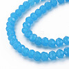 Glass Beads Strands EGLA-A044-J6mm-D09-3