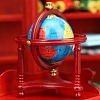 Plastic Tripod Vertical Globe Miniature Ornaments PW-WGAAB9D-01-3