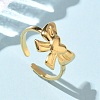 304 Stainless Steel Cuff Rings RJEW-P150-10G-1