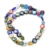 Handmade Evil Eye Lampwork Beads Strands LAMP-G166-04B-03-2