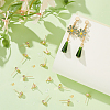 Brass Stud Earring Findings KK-UN0002-79-2