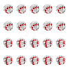 20Pcs Handmade Polymer Clay Rhinestone Beads CLAY-OC0001-12A-1