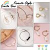 60Pcs 3 Styles Natural Cultured Freshwater Pearl Pendants PALLOY-SW0008-02-6