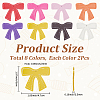 16Pcs 8 Colors PU Leather Pendants DIY-CL0001-29-2