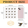 8 Sheets Plastic Waterproof Self-Adhesive Picture Stickers DIY-WH0428-041-2