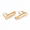 PVD Vacuum Plating 304 Stainless Steel Pendants STAS-B024-34G-2