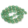 Natural Green Aventurine Beads Strands G-N342-42-3