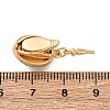 Brass Box Clasps KK-P291-50G-4