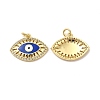 Brass Micro Pave Cubic Zirconia Pendants KK-E068-VB081-1-1