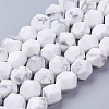 Natural Howlite Beads Strands G-J376-40-8mm-1