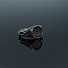 Vintage 304 Stainless Steel Finger Rings for Men WG5271E-01-3