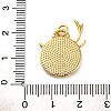 Brass Enamel Pendants KK-K339-04B-G-3