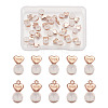 20Pcs 2 Styles Silicone Ear Nuts FIND-TA0001-47C-9