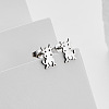 304 Stainless Steel Stud Earrings for Women WG79C8C-02-1