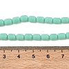 Opaque Glass Beads Strands GLAA-G112-04C-2