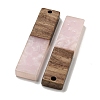 Resin and Walnut Wooden Pendants FIND-B042-20C-2