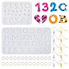 2Pcs Silicone Pendant Molds FIND-TA0006-22-1