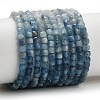 Gradient Color Natural Devil Blue Aquamarine Beads Strands G-NH0072-C01-02-2