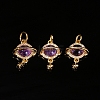 Natural Amethyst Pendants PW-WG95DF1-01-3