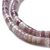 Natural Lilac Jade Beads Strands G-A183-01-3
