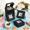 Paper Gift Storage Box CON-WH0001-27A-02-5