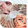 Resin Rhinestone and ABS Cabochons Sets RESI-WH0029-51B-6