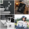 SUPERFINDINGS 6Sheets 6 Style Waterproof PET Decoration Sticker DIY-FH0004-48-6