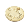 Brass Charms KK-C078-01A-G-2