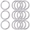 10Pcs Alloy Spring Gate Rings FIND-SP0001-38P-1