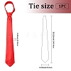 Polyester Ties for Men AJEW-WH20006-250B-10-2