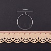 Brass Wine Glass Charm Rings Hoop Earrings KK-PH0028-01S-3
