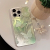 Summer Green Butterfly TPU Plastic Mobile Phone Cover PW-WG901B1-04-2