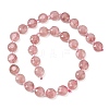 Natural Strawberry Quartz Beads Strands G-F812-C02-01-4