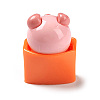 Opaque Resin Cute Pig Imitation Food Decoden Cabochons CRES-M016-01B-2
