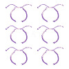 Nylon Thread Bracelets Making AJEW-TAC00103-1