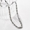 Non-Tarnish 304 Stainless Steel Lumachina Chain Necklaces X-NJEW-P226-08P-01-4