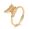Butterfly Fidget Ring for Anxiety Stress Relief RJEW-P024-01A-4