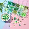 375Pcs 15 Styles Acrylic Beads MACR-YW0002-59B-5